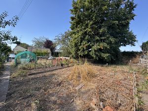 VEGETABLE PLOT TOWARDS GARAGE- click for photo gallery